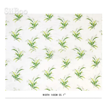 Siiboo francúzsky elegent plastický rastlín vzor žakárové tkaniny pre ženy šaty, obleky Elegante tejido žakárové francés sp6214
