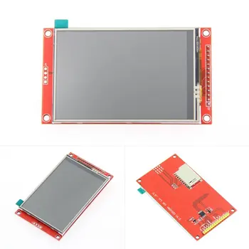 3,5 palcový 320 x 480 SPI Sériové TFT LCD Modul Displeja Optické Dotykový Panel Ovládač IC ILI9341 pre MCU