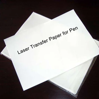 100sheets A4 veľkosť pre Tlač v Laserových, prenášací Papier pre tlač na Perá a plastový pohár pracovať s laserovou tlačiarňou