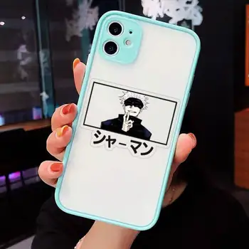 Jujutsu Kaisen Satoru Gojo anime Telefón Prípade Jasne Funda matné transparentné Na modrej iPhone 7 8 x xs xr 11 12 pro plus max mini
