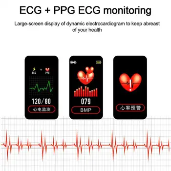 E66 Smart Hodinky Vodotesné Smartwatch EKG FitnessTracker Multi Šport Režimy Kapela Heath Monitor Smart Hodinky Pre Android iOS