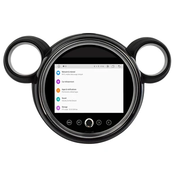 Android 2 Din autorádia S Carplay GPS Navigácia Pre BMW MINI 2011-Auto Stereo Prijímač Multimediálny MP3 Prehrávač Vedúci Jednotky
