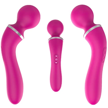 AV Vibrátor Prútik Vibrátor G-Spot Multi Rýchlosť 3 Prílohy Dvojité Vibrácií Klitorisu Vaginálnu Stimuláciu Masér prútik, Sexuálne Hračky