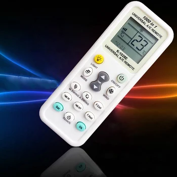 Vysoká Kvalita 1000 V 1 Univerzálne Diaľkové Ovládanie K-1028E AC Digitálny LCD Diaľkové Ovládanie Pre klimatizačné zariadenie Smart Home