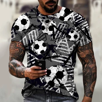 Sexy dizajnér 2021 originálny dizajn street football kultúry ulici graffiti módne pánske tričko krátky rukáv veľkosť top