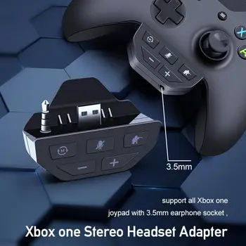 3.5 mm Stereo Slúchadlá Audio Adaptér Sound Enhancer Converter Hry Príslušenstvo Pre Xbox Jeden 3,5/jeden Slim Gamepad Radič