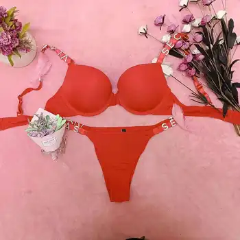 Nový Štýl Luxusné Stereoskopické List Drahokamu Bikini Priesvitný Set Spodnej Bielizne Sexy Tajné Push Up Nastaviteľný Podprsenku, Nohavičky Ženy UnderwearSet