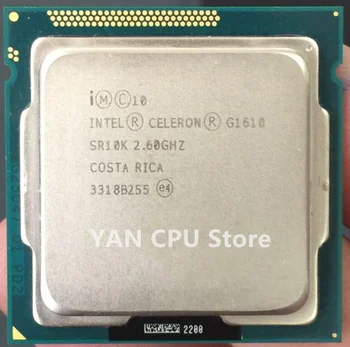 Feer doprava Procesor Intel Celeron G1610 (2M Cache, 2.60 GHz) Dual-Core CPU, LGA 1155 funguje správne Desktop Procesor