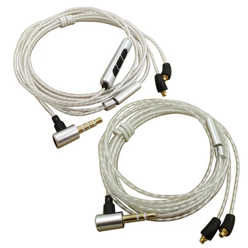 Univerzálny MMCX konektor pre Slúchadlá Slúchadlá Káblom Kábel Drôt pre shure - SE535 SE846 SE425 Kábel pre Xelento Série