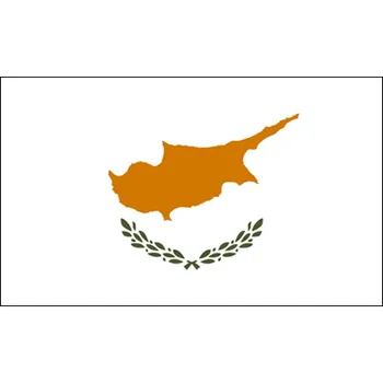 90x150 CM Kbrs Cumhuriyeti CY CYP Cyprus Vlajky na Ozdobu