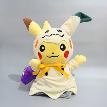 30 cm Pokemoned Pikachued Mimikyu Oblečenie pre Bábiku Halloween plyšová Dary