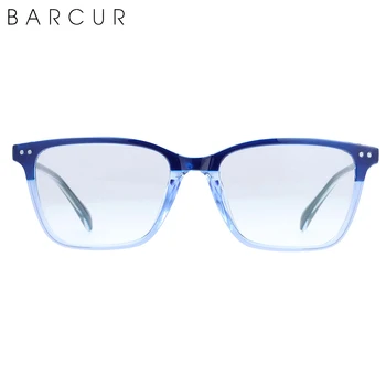 BARCUR Dizajn Značky TR90 Anti Blue Ray Okuliare Počítač Sklenené Optické Oko, Hranie hier, Čítanie Blokovanie UV