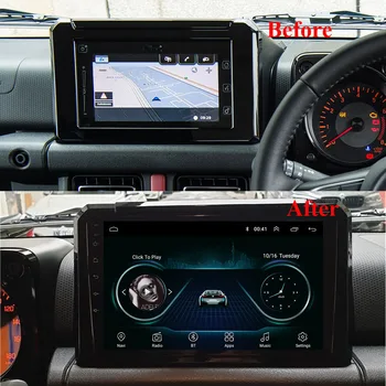 Eastereggs Na Suzuki Jimny 2019 2020 9 Palcový Android 8.1 2 Din Auto Multimediálne Stereo Prehrávač, GPS, Wifi, FM systém