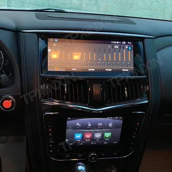Pre Nissan Patrol Y62 na roky 2010-2020 Dvojitá obrazovka Android 10 Auta GPS Multimediálny Prehrávač Hlavu jednotka Audio Rádio Navigtion magnetofón