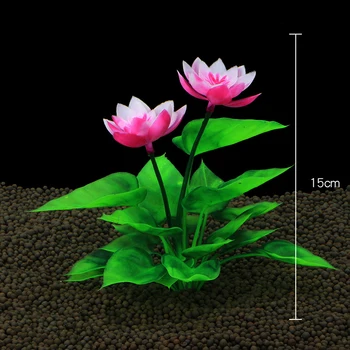 Nové 1PC Umelé Lotus lekna Plávajúce Kvet Rybník Rastlín Ornament Lacné Falošné Kvety pre Domáce Dekorácie Hot