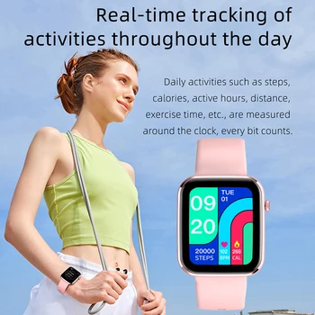 LIGE 2021 Nové Inteligentné Hodinky Muži Ženy plne Dotykový Fitness Tracker Vodotesný IP67 Bluetooth Smartwatch Mužov Pre iPhone Xiao Telefón
