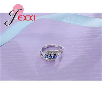 Nový Príchod Geometrické Prst Krúžky Na Predaj 925 Sterling Silver Jednoduché Charmful Krúžky Pre Svadbu/Angažovanosti Strany Šperky