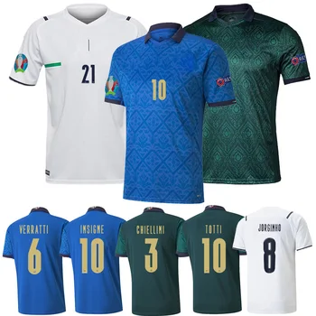 Taliansko jersey 2021 Európsky Pohár doma futbal tričko VERRATTI futbalové dresy IMOBILNÝCH CHIESA T