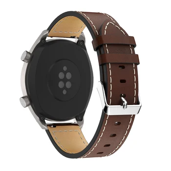 Kožený pásik na Zápästie pre Xiao Smart Mi Watch Color Športové Vydanie Watchband 22 mm Náramok Náramok pre Huami Amazfit gtr 2 2e