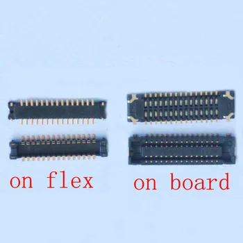 LCD FPC konektor displej Port flex kábel pre DOOGEE BL12000 Y8 Y6 Max THL T200 T200C T200S Konektor na doske 30pin