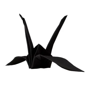 Origamagic (Black) Kúzla Scarve na Papierový Žeriav Kúzelník Fáze Street Bar Ilúzie Trik príslušenstvo Rekvizity Komédia Magia