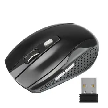2.4 GHz Wireless Mouse Nastaviteľné DPI Myš 6 Tlačidlá Optická Herná Myš Hráč Bezdrôtových Myší S USB Prijímač Pre Počítač PC
