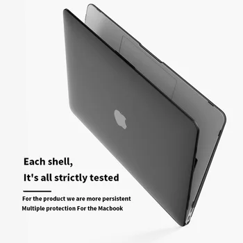 Nový Hard Shell Notebook Prípad Pre Macbook Pro M1 13 A2338 A2289 A2251 Notebook Prípade 2020 Pre Macbook Air M1 13 A2337 A2179 A1466 Prípade