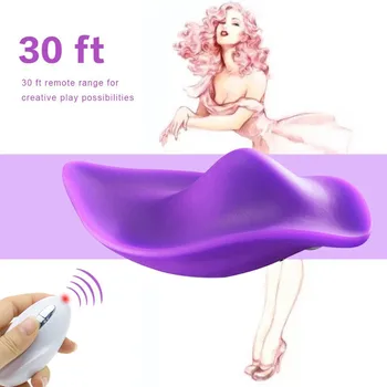 Tiché Pánty Vibrátor Bezdrôtové Diaľkové Ovládanie Prenosné Klitorálny Stimulátor Neviditeľné Vibračné Vajíčko Sexuálne hračky pre Ženy pošvy shop