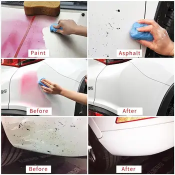 200g Umývanie Áut Blato Auto Čisté Clay Bar Pre Auto Podrobne Automatické Čistenie, Starostlivosť o Údržbu Podrobne Hliny Farba A2S4