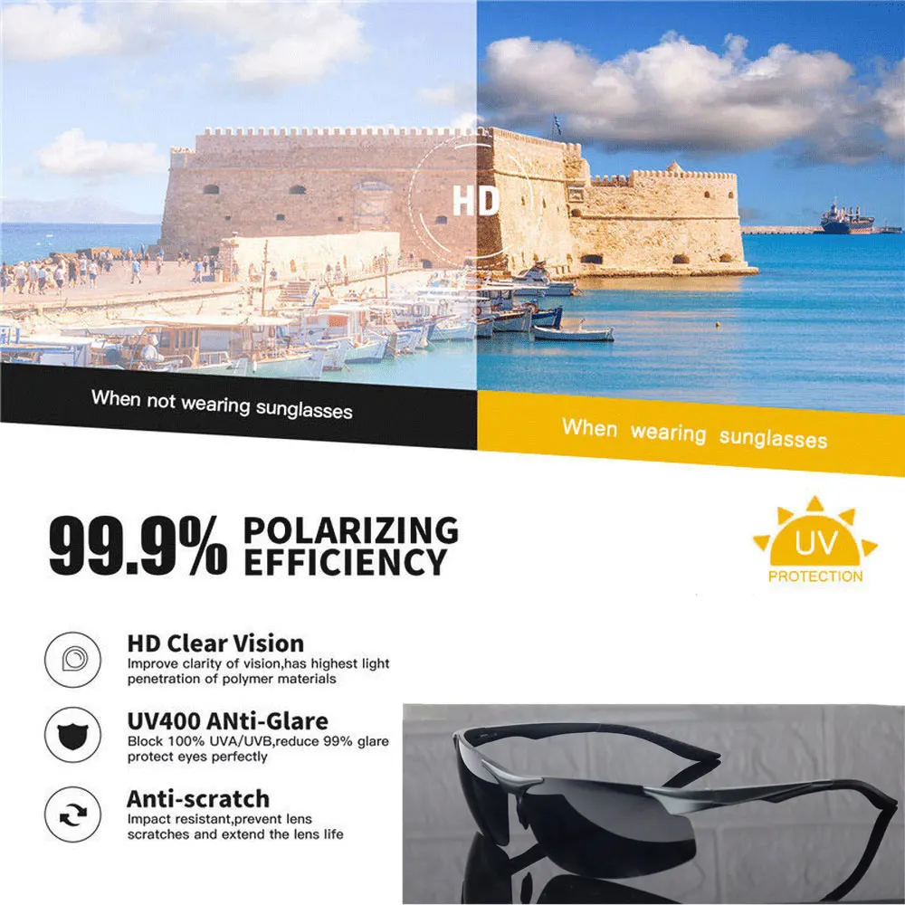 2021 Nové Vodičské Polarizované slnečné Okuliare Mužov Hliníka, Horčíka Športové Slnečné Okuliare Ovládač Retro Okuliare Slnečné okuliare UV400 Anti-Glare