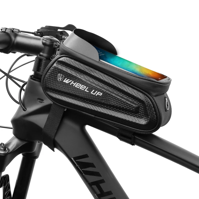 Rainproof Bicykli Taška na Bicykel Predné Mobilný Telefón držiak s Dotykovou obrazovkou Hornej rámovej Trubky Cyklistická Reflexná MTB Cyklistické Doplnky