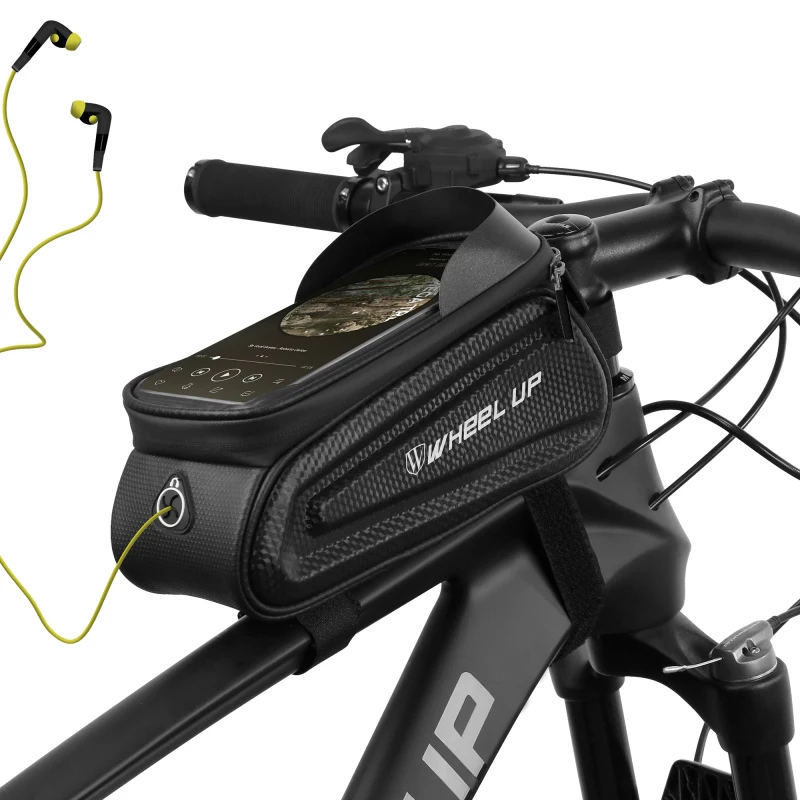 Rainproof Bicykli Taška na Bicykel Predné Mobilný Telefón držiak s Dotykovou obrazovkou Hornej rámovej Trubky Cyklistická Reflexná MTB Cyklistické Doplnky