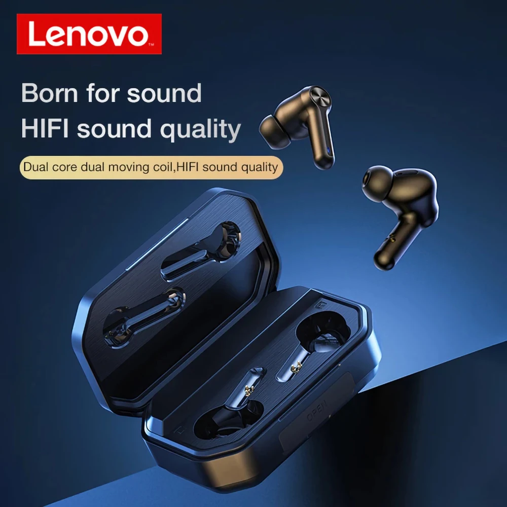 Lenovo LP3 Pro TWS bezdrôtové slúchadlá Bluetooth 5.0 Blutooth Slúchadlá Hifi Zvuk Stereo indikátor Batérie slúchadiel Slúchadlá