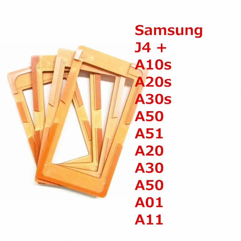 15pcs LCD Vonkajší Displej Laminovanie Lepidlo Polohy Zarovnanie Laminator Plesne pre Samsung pre iphone