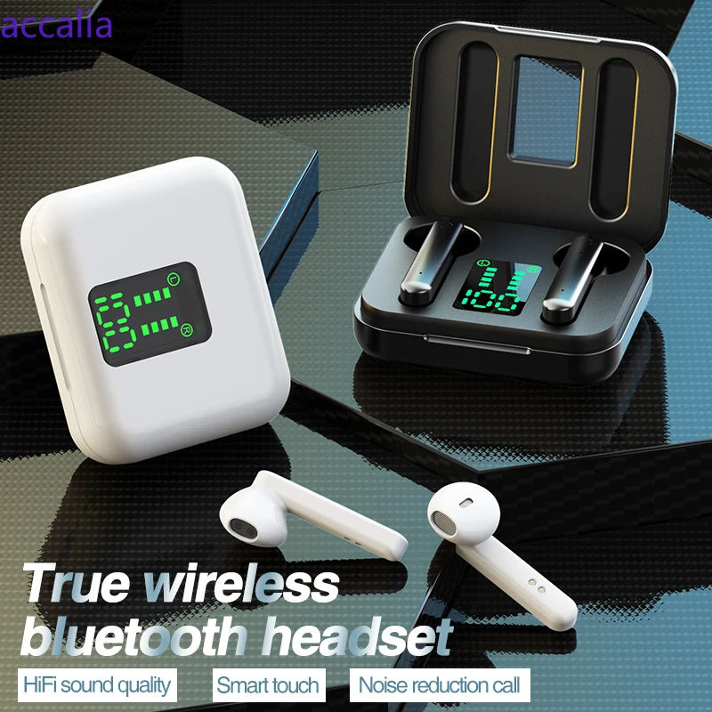 TWS Bluetooth 5.0 Slúchadlá Bezdrôtové Slúchadlá LED Displej Športové Vodotesné Slúchadlá Slúchadlá X15 L12 Pre xiao huawei oppo pk i12