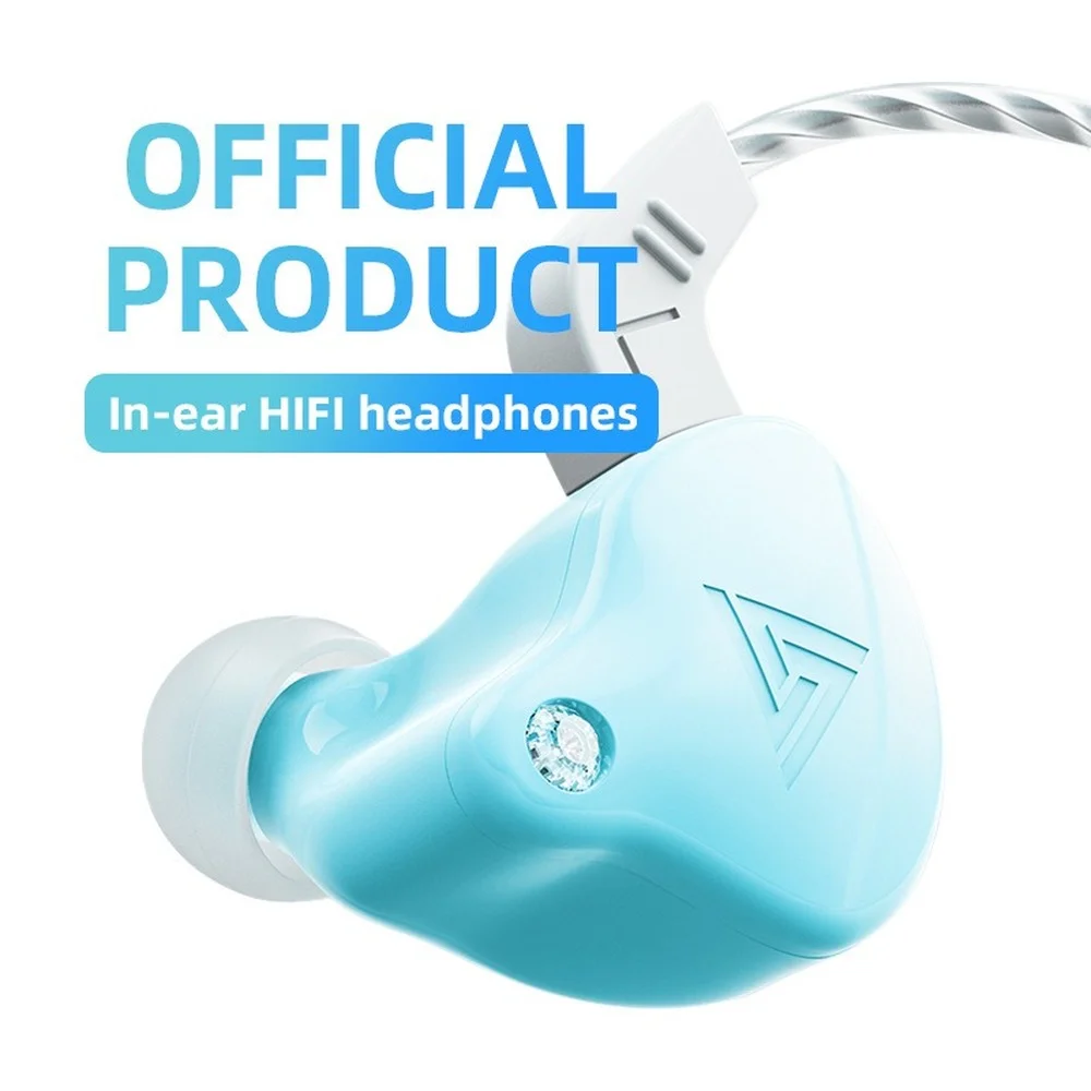 QKZ AK6-X Slúchadlá Originálne Slúchadlá Dual Ovládač S Mikrofónom Herné Headset mp3 DJ Slúchadlá audifonos fone de ouvido auriculares
