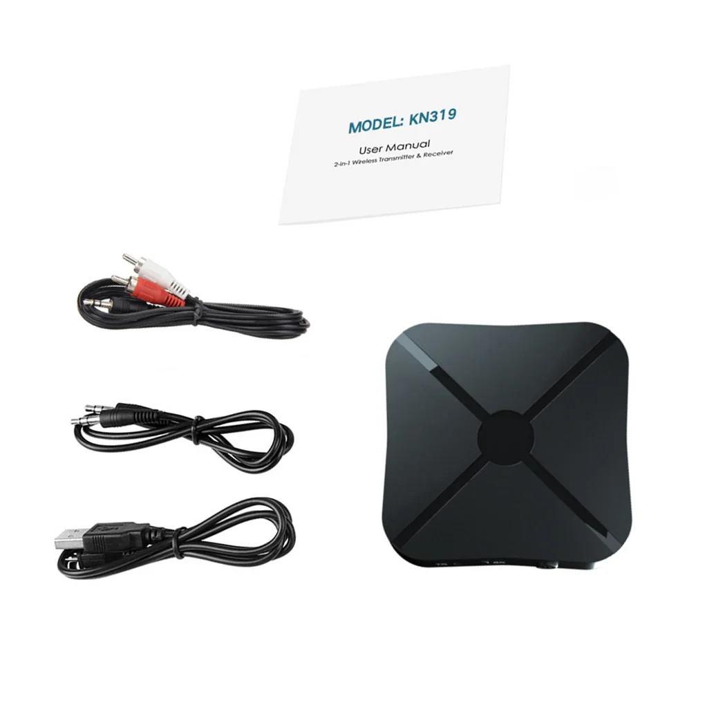 2 v 1 Stereo Bluetooth 4.2 Prijímač a Vysielač pre Domáce TV MP3 PC Bezdrôtovej komunikácie Bluetooth Adaptér 3,5 MM AUX Audio