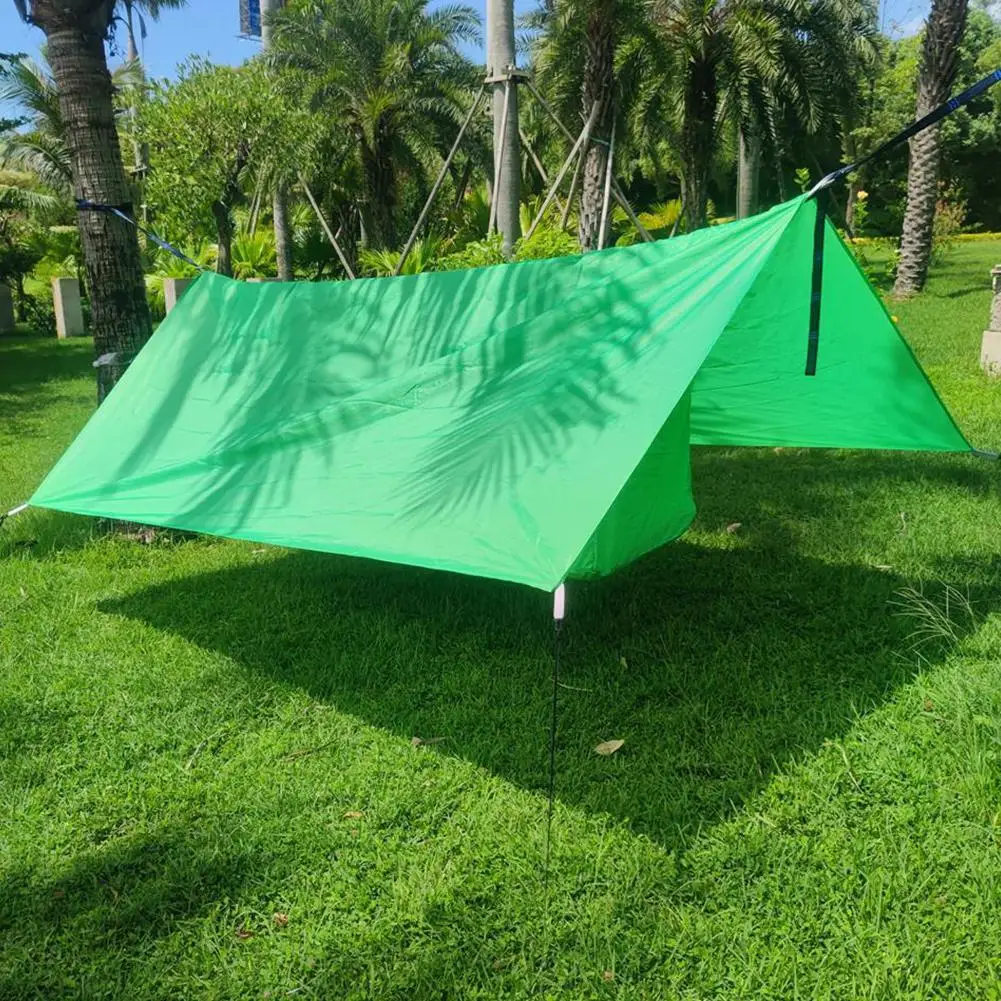 Outdoor Camping Shelter, Strom Stan hojdacia sieť Mosquito Net Visí Pozastavenie Nafukovacie Dážď Pergola Baldachýn Vankúš Dôkaz Matt Q2X0