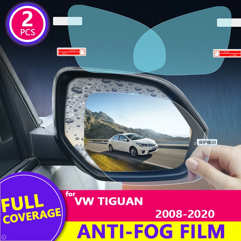 Dážď Film Plný Kryt Spätného Zrkadla Jasné, Anti-Fog Rainproof pre Toyota Corolla-2018 Nálepky Auto Príslušenstvo Tovaru
