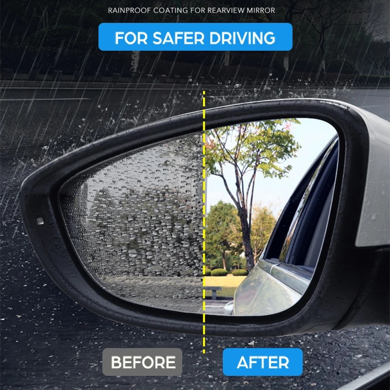 Dážď Film Plný Kryt Spätného Zrkadla Jasné, Anti-Fog Rainproof pre Toyota Corolla-2018 Nálepky Auto Príslušenstvo Tovaru