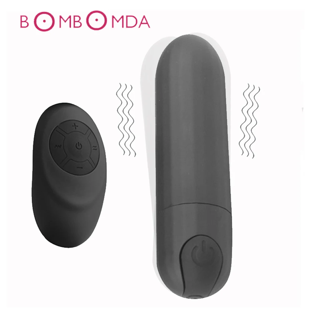 10 Rýchlosť Bullet Vibrátory G-spot Masér Vibračné Vajíčko Stimulátor Klitorisu Diaľkové Ovládanie Vibrátor Sexuálne Hračky pre Ženy, Sex Shopy