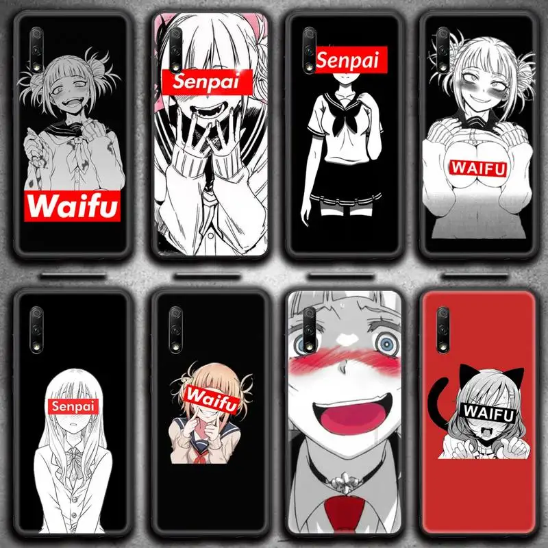 Sugoi Senpai Anime Waifu Telefón puzdro Na Huawei Nova 6se 7 7pro 7se česť 7A 8A 7C 9C Hrať