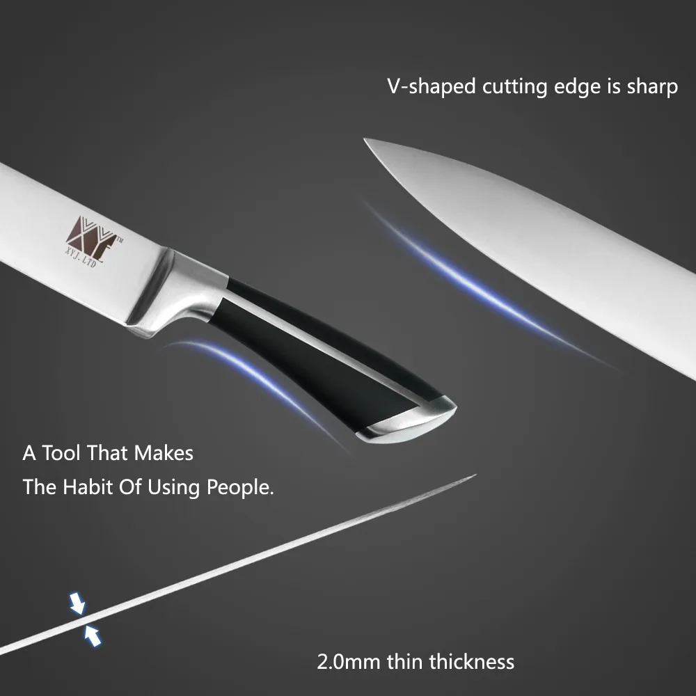 XYj Varenie Nehrdzavejúcej Ocele Nože Nastaviť 8
