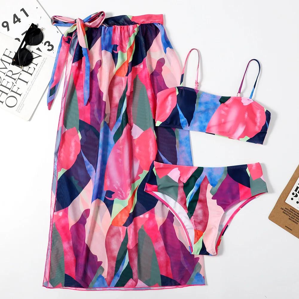 Sexy Letné Nosiť Dievča Nastaviť Plavky Ženy Plávanie Oblek Na Ochranu Pred Slnkom Žena Micro Bikini Push Up Plavky, Plážové Oblečenie Zakryť