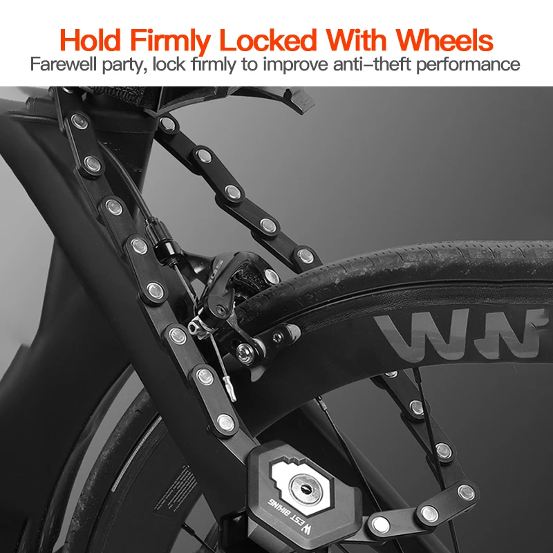 Požičovňa Zámok Cyklistické Reťazca Anti-theft Key Lock Horský Bicykel Elektrický Bicykel Chain Lock Motocyklové Batérie Auto Skladacie Zámok