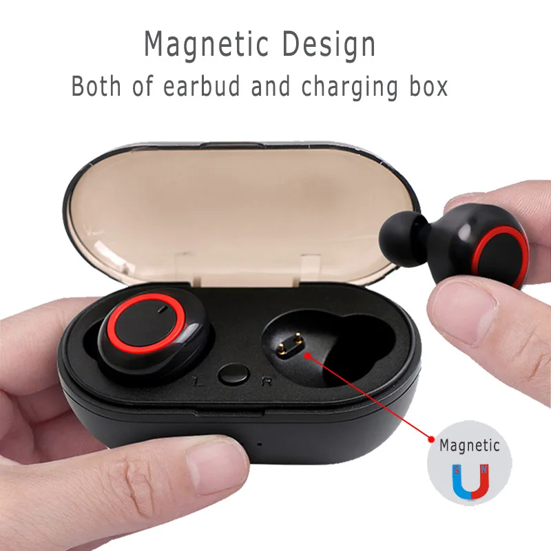 Y50 TWS 5.0 Bluetooth Slúchadlá Bezdrôtové Stereo In-Ear Slúchadiel do uší V Uchu Slúchadlá Mikrofónom Pre Mobilný Telefón, Pre Xiao Oneplus Puky Fone