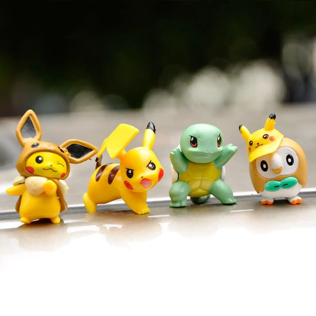 Nové 8pcs/set Pokemon Akcie Obrázok Modelu Cartoon PVC Bábiky Hračky Pre Deti Pôvodné Pikachu Bábiky Akcie Obrázok dieťa darček