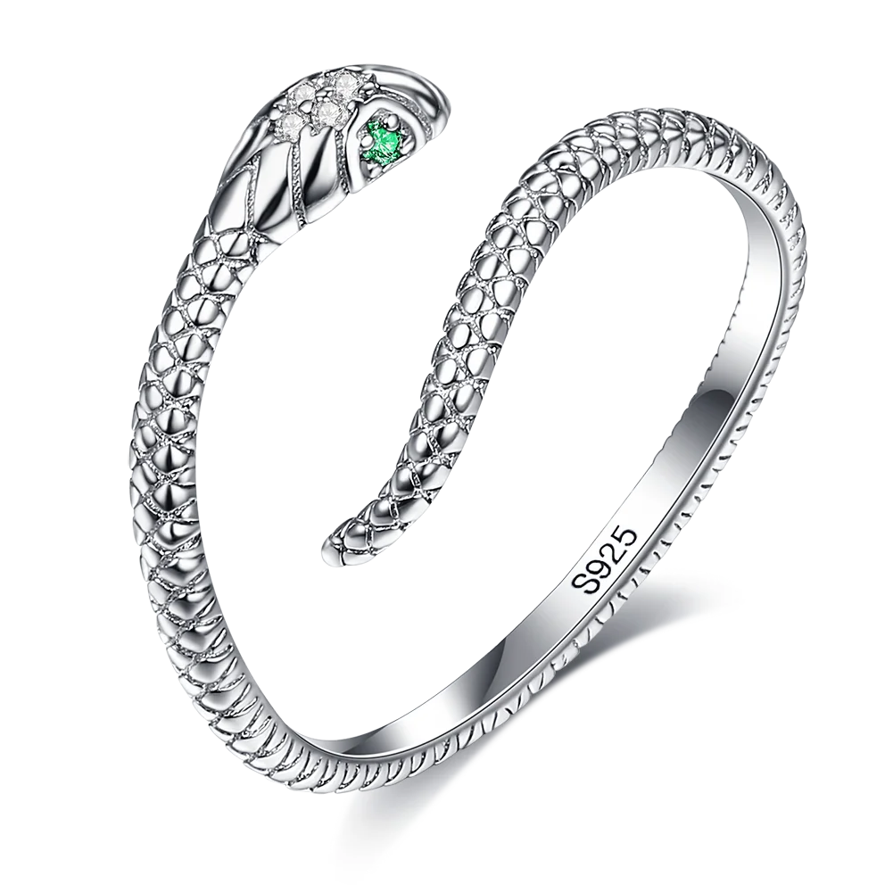SILVERHOO 925 Sterling Silver Ring Pre Ženy, Jemné Šperky Vysokej Kvality Zirconia Serpentíny Ženské Kruhy najpredávanejšie Darčeky