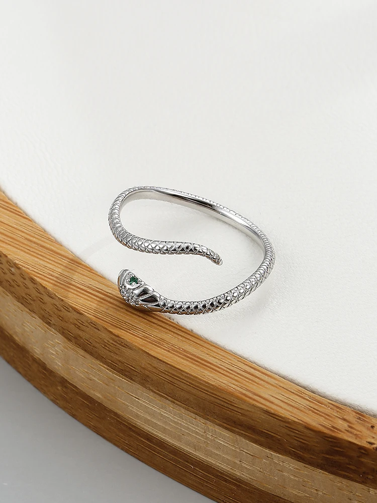 SILVERHOO 925 Sterling Silver Ring Pre Ženy, Jemné Šperky Vysokej Kvality Zirconia Serpentíny Ženské Kruhy najpredávanejšie Darčeky
