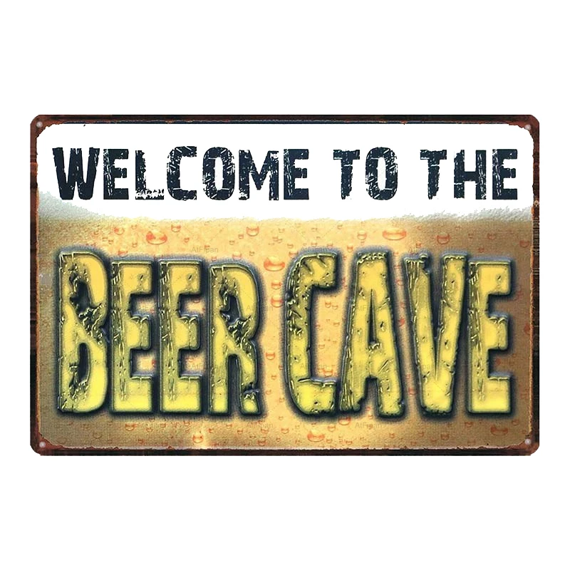 Môj Jaskyňa Moje Pravidlá Vintage Kovové Značky Doma Pub Club Vonkajšie Steny Výzdoba Nesie Plechu Muž Jaskyňa Miestnosti Dekorácie pre Mužov N396